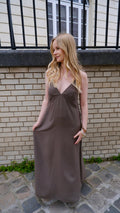 Capucine - Robe longue dos nu Lily Blue