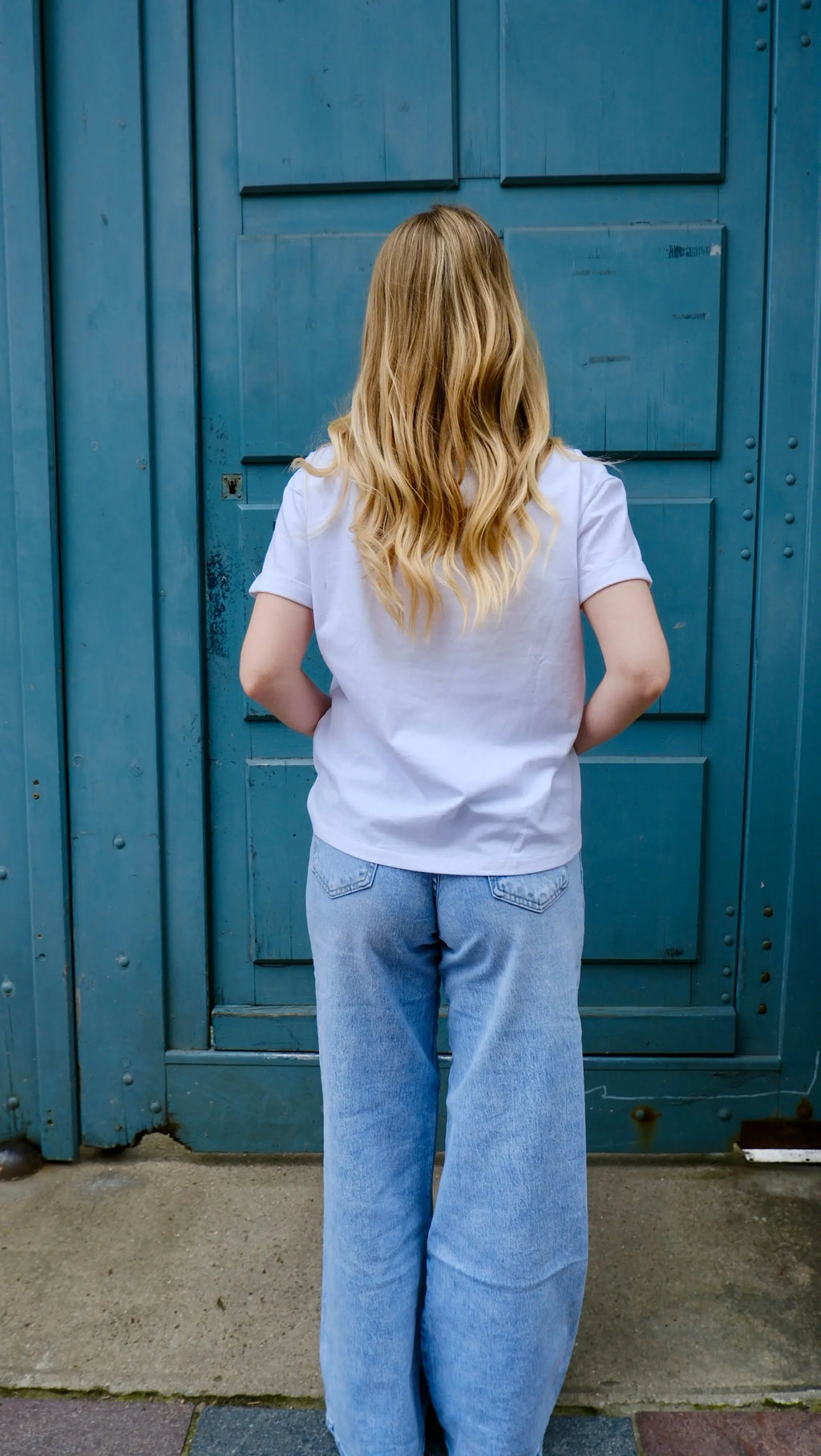 Bisous - T-shirt Lily Blue