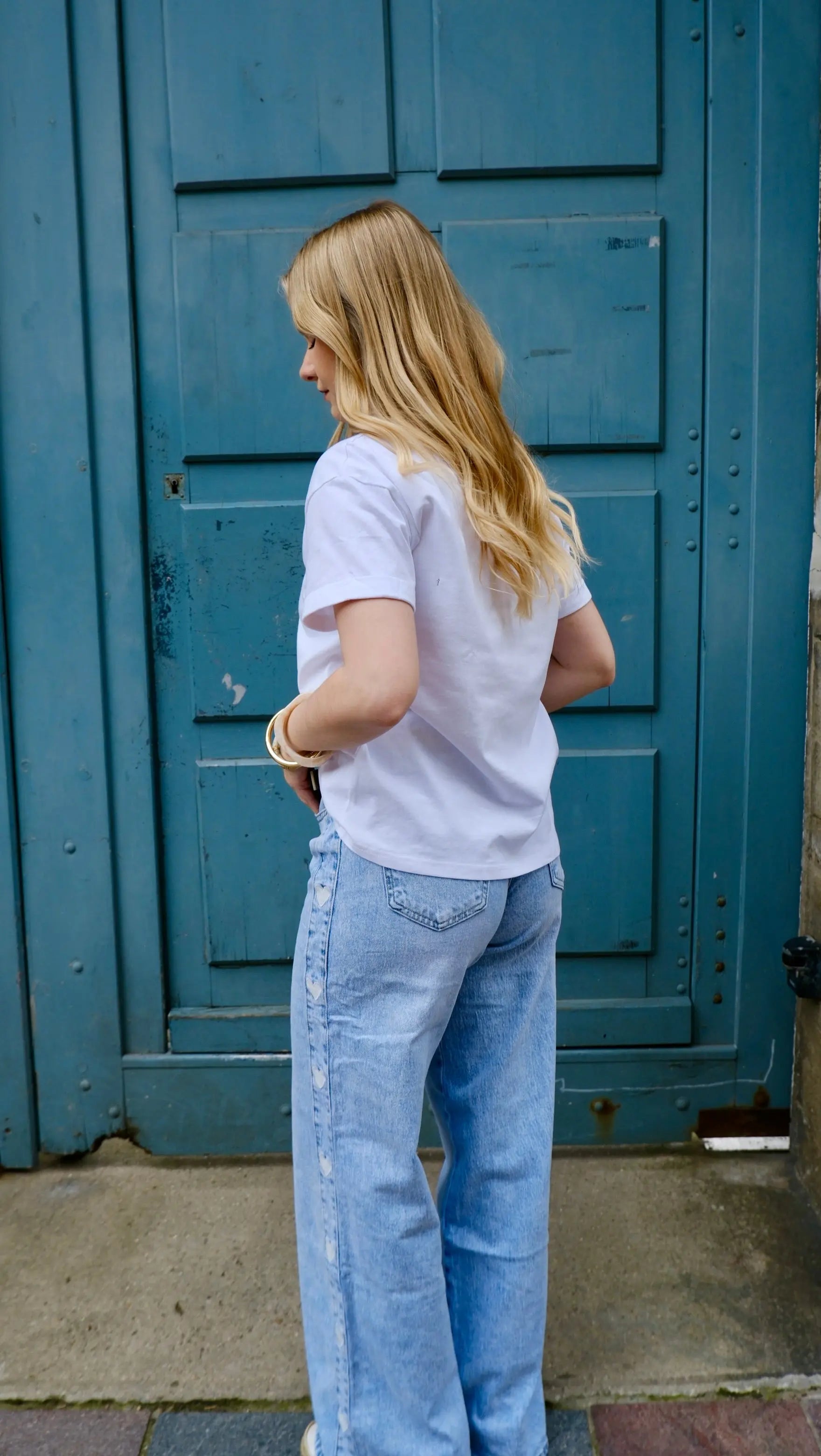 Bisous - T-shirt Lily Blue