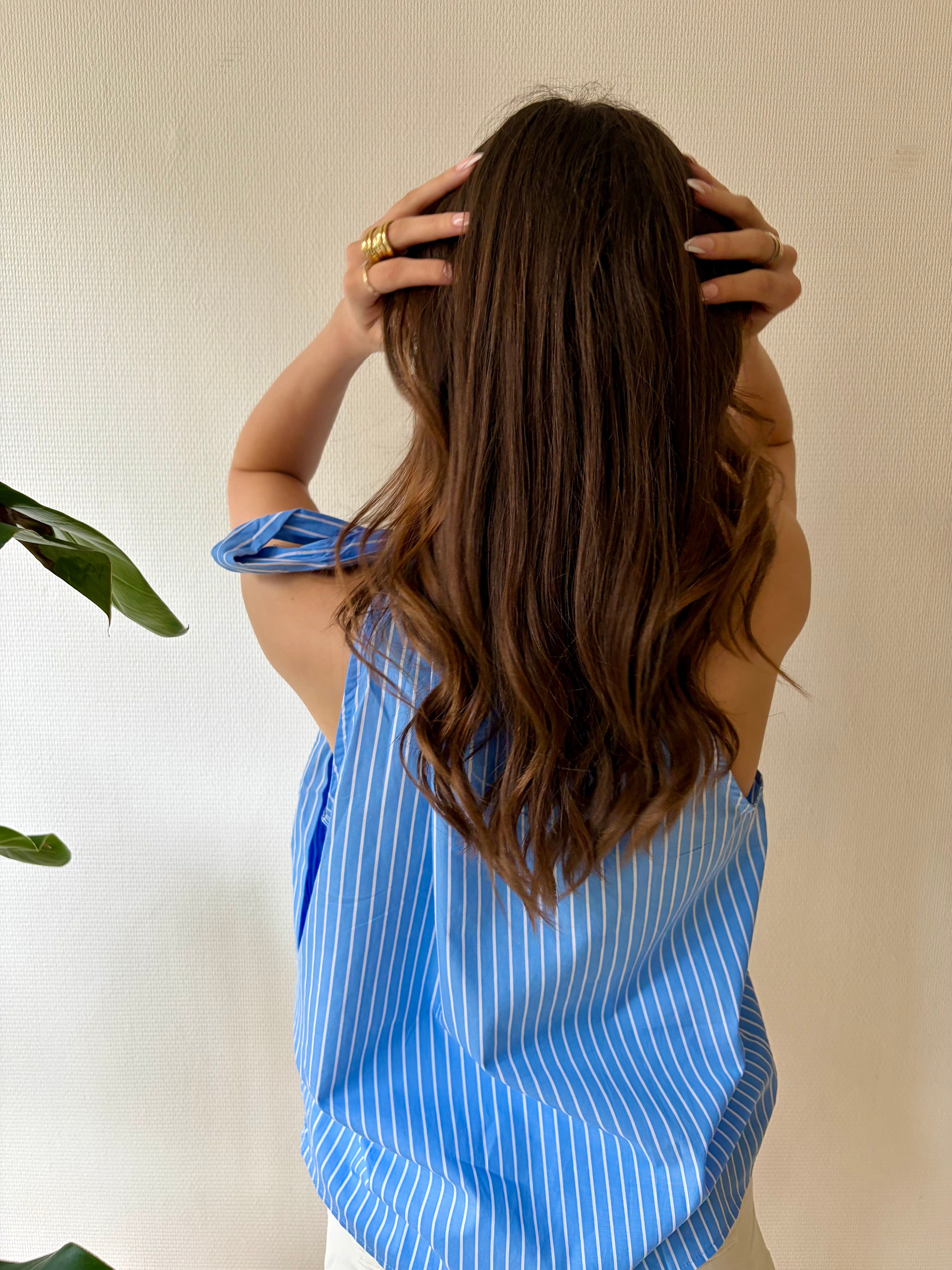 Giulia - Blouse à rayures Lily Blue