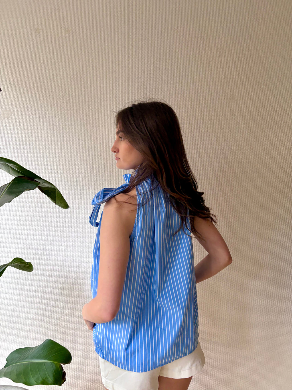 Bianca - short en jean blanc Lily Blue