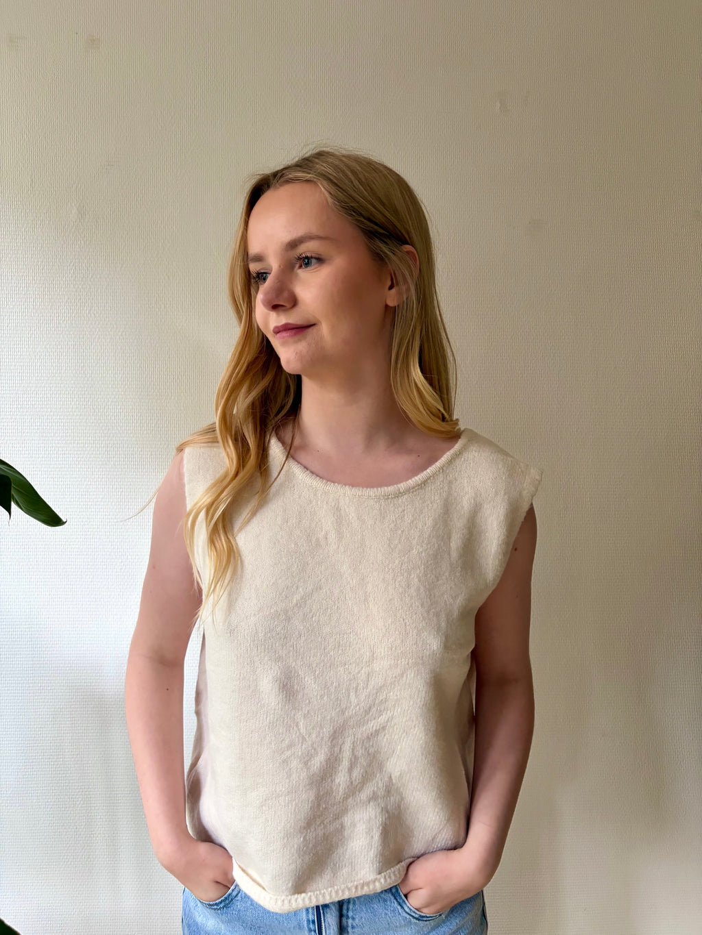 Madeleine - Pull en dentelle Lily Blue