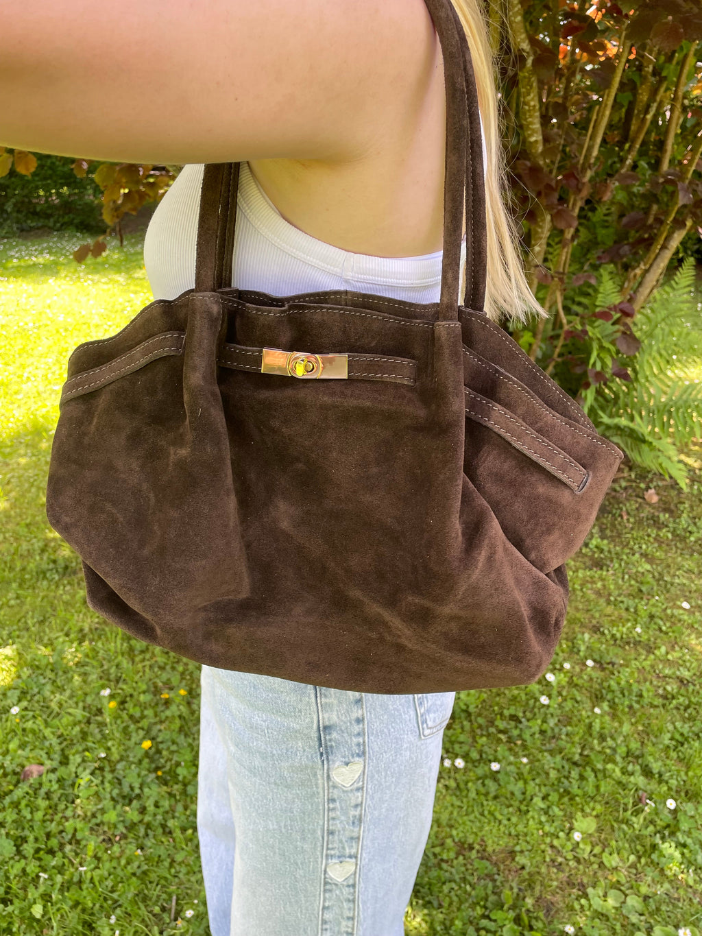 Aline - Sac marron Lily Blue