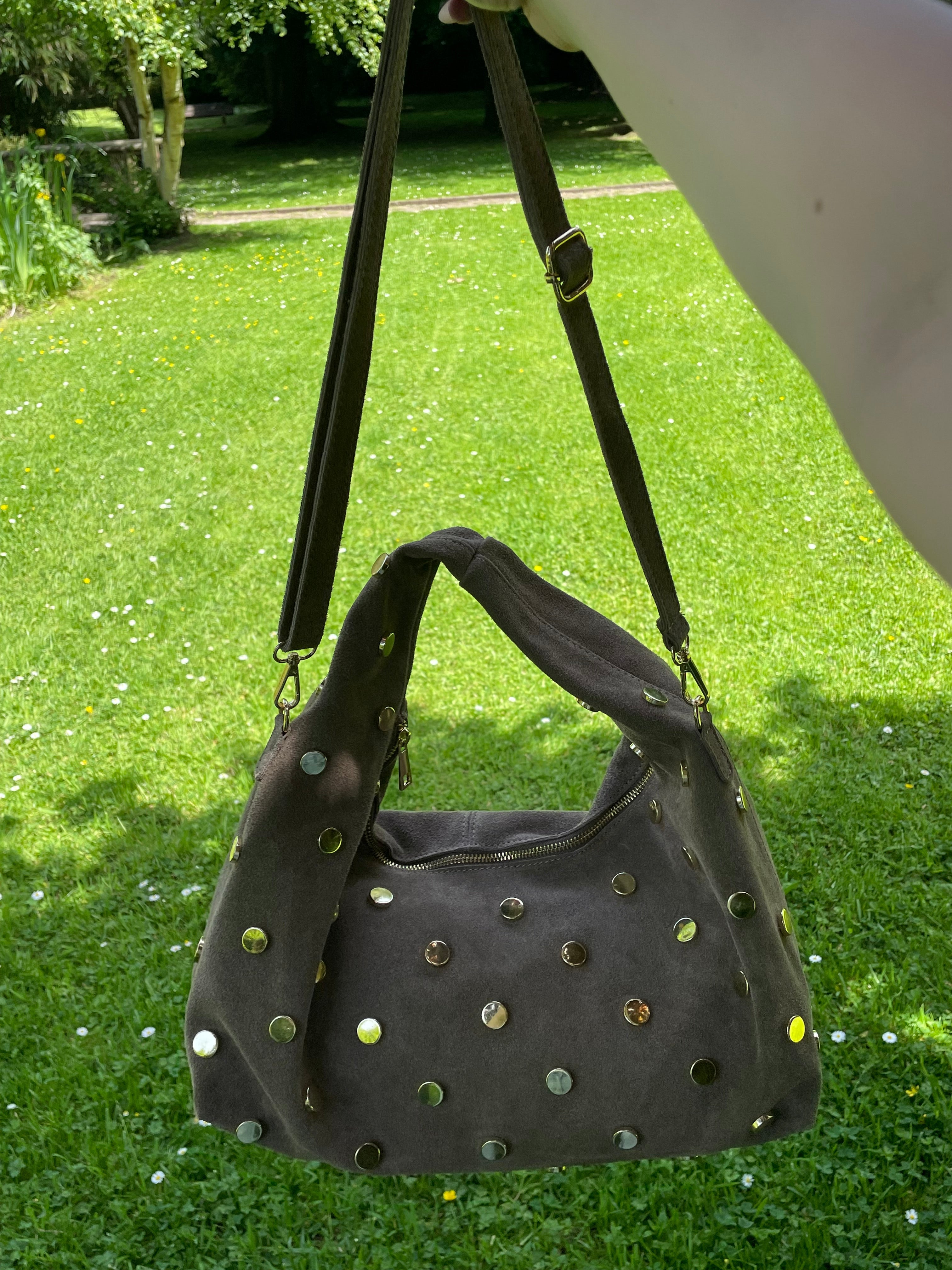 Thea - Sac clous dorés Lily Blue