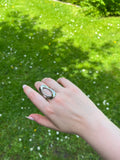 Zoé _ Bague ajustable Lily Blue