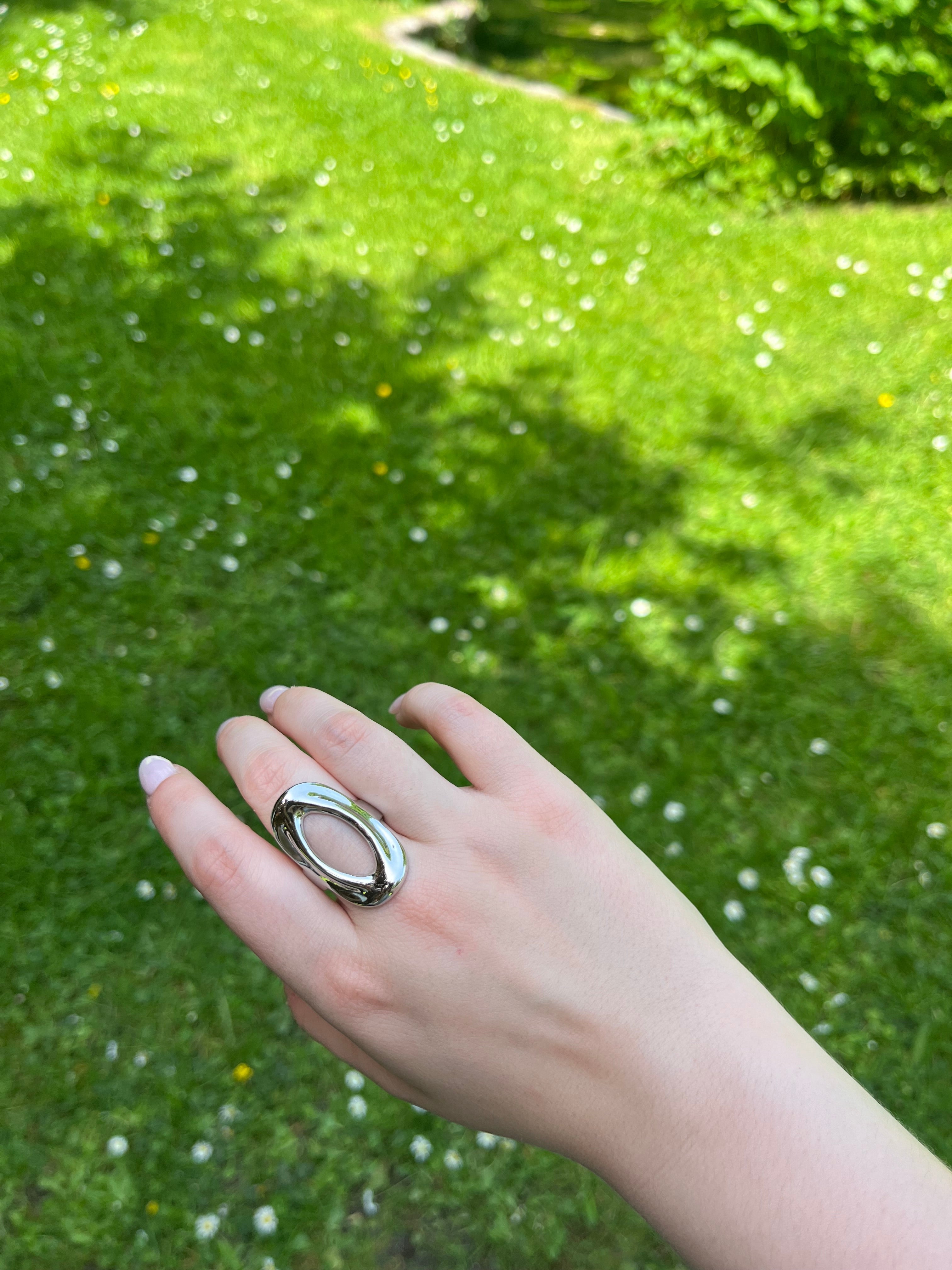 Zoé - Bague ajustable Lily Blue
