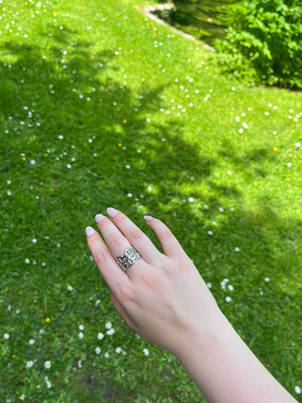 Ilona - Bague ajustable Lily Blue
