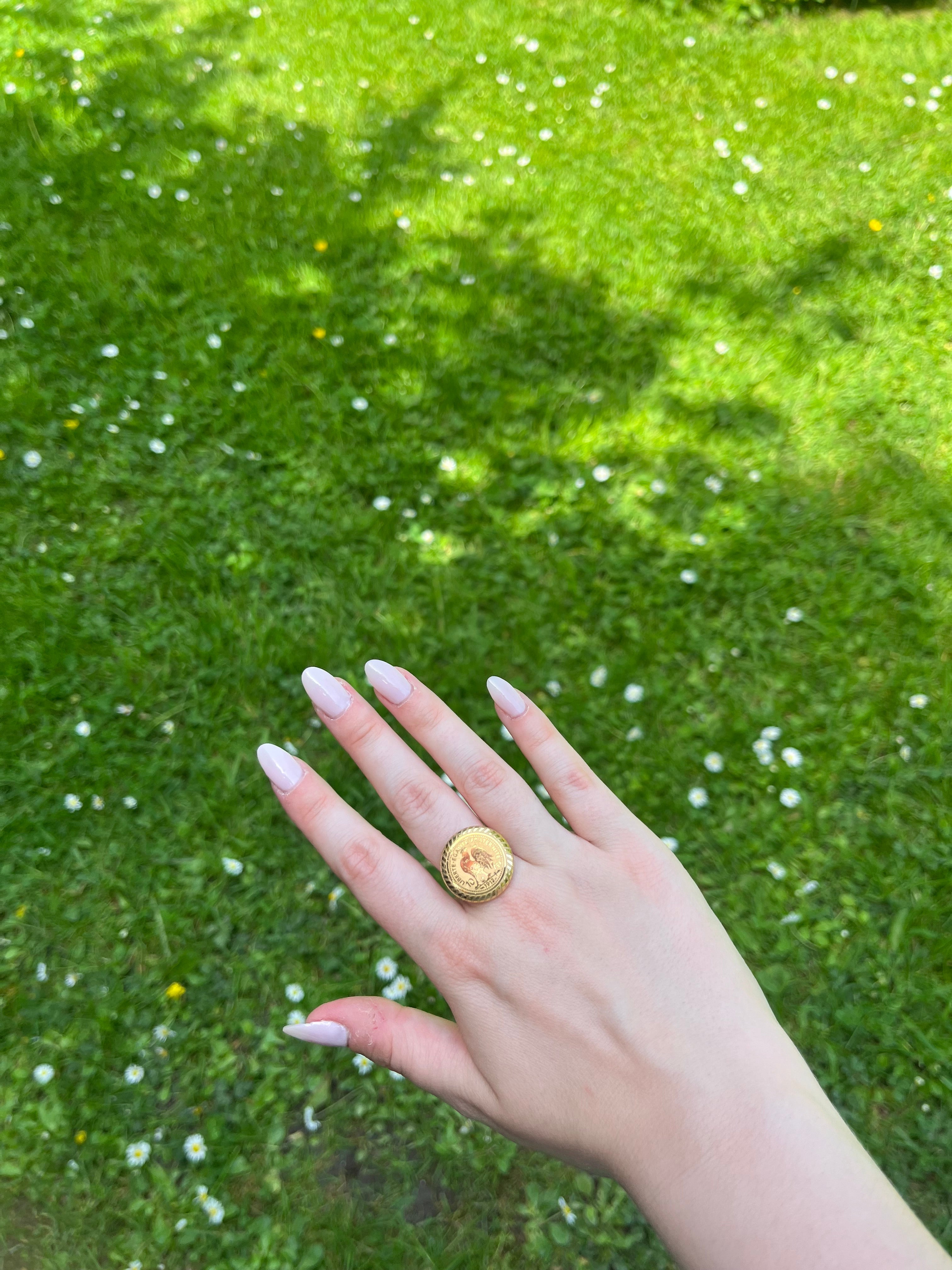Julia - Bague ajustable Lily Blue