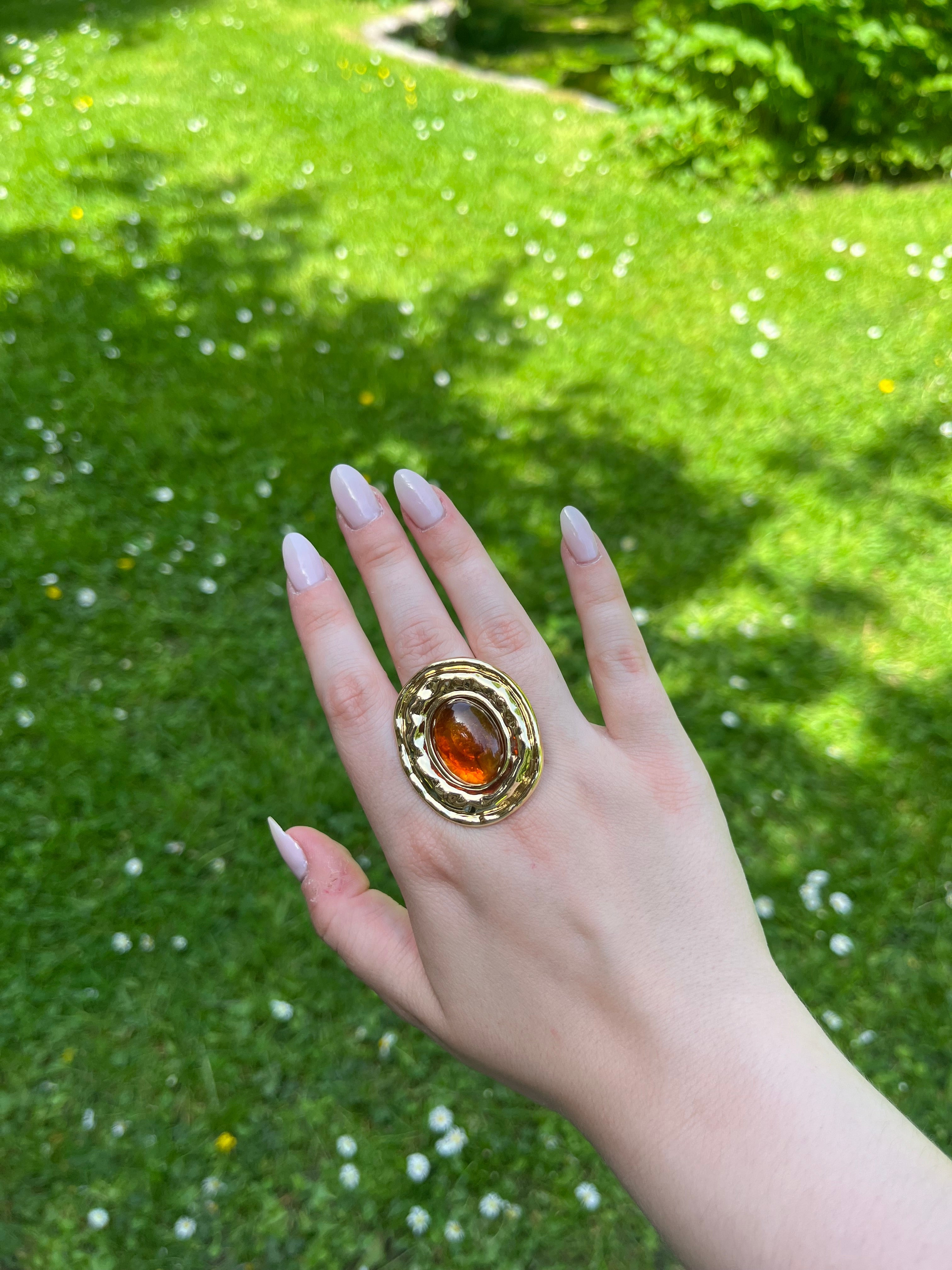 Georgia - Bague ajsutable Lily Blue