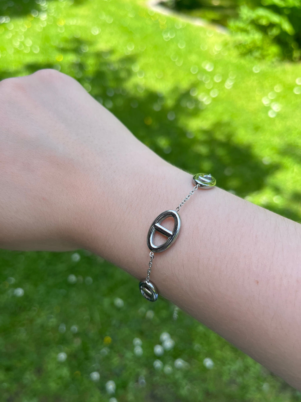 Ella - Bracelet acier Lily Blue