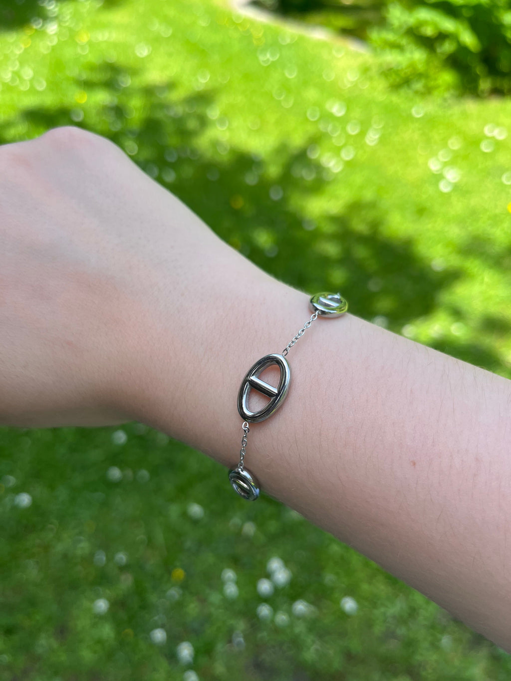Ella - Bracelet acier Lily Blue
