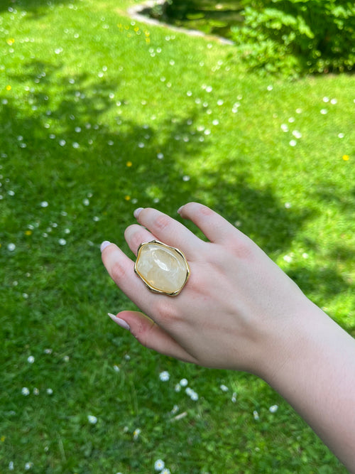 Axelle - Bague ajustable Lily Blue