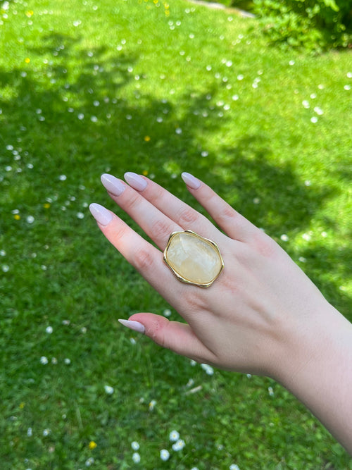 Axelle - Bague ajustable Lily Blue