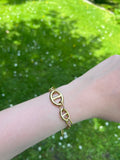 Romane - Bracelet acier Lily Blue