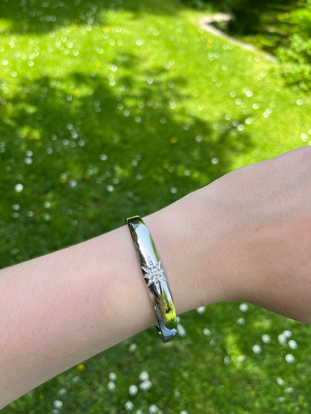 Jonc à étoile en strass Lily Blue