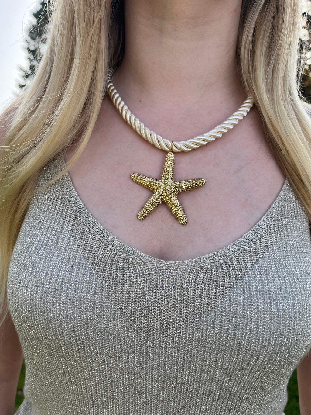 Océane - Collier étoile de mer Lily Blue
