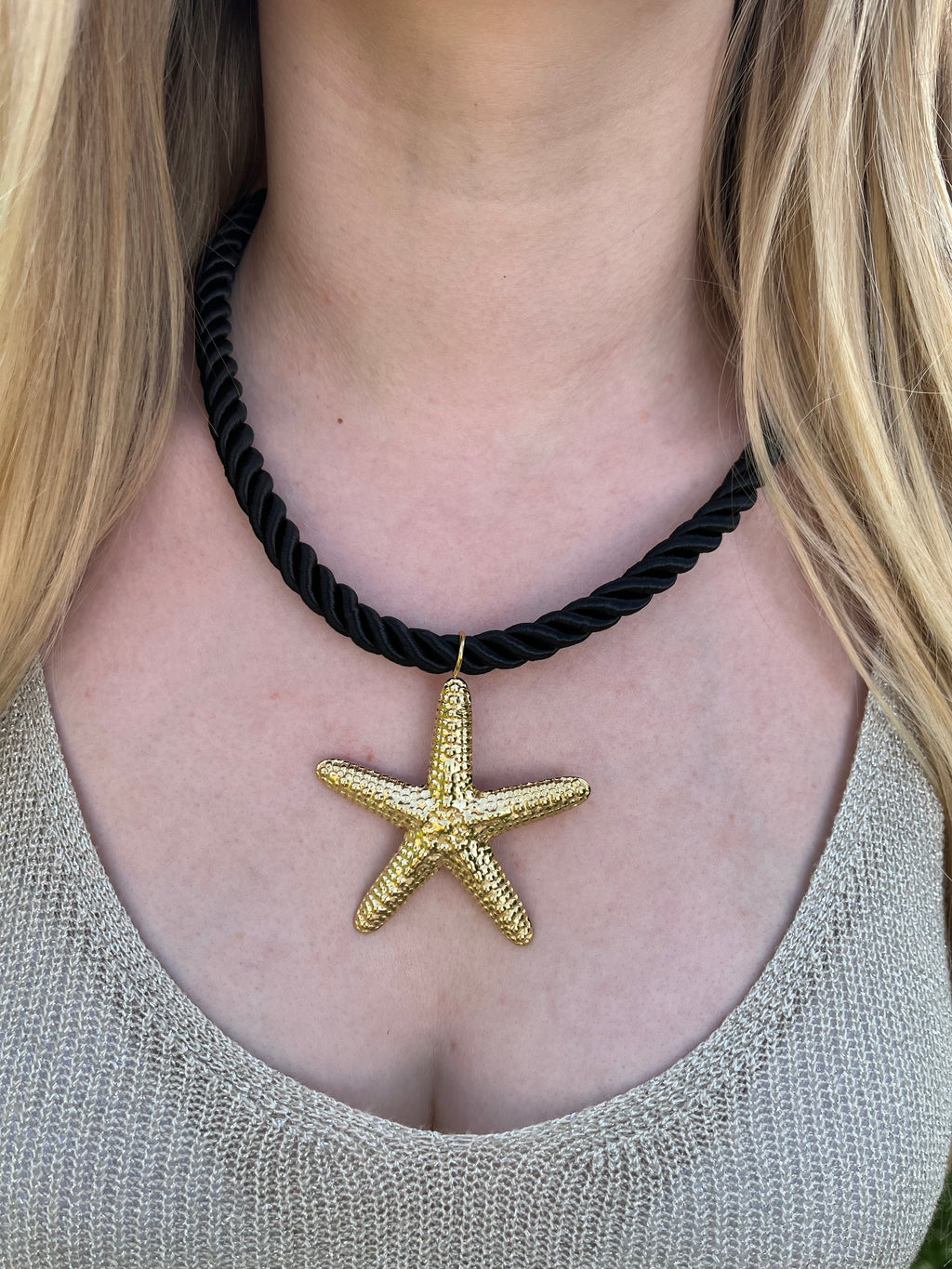 Océane - Collier étoile de mer Lily Blue