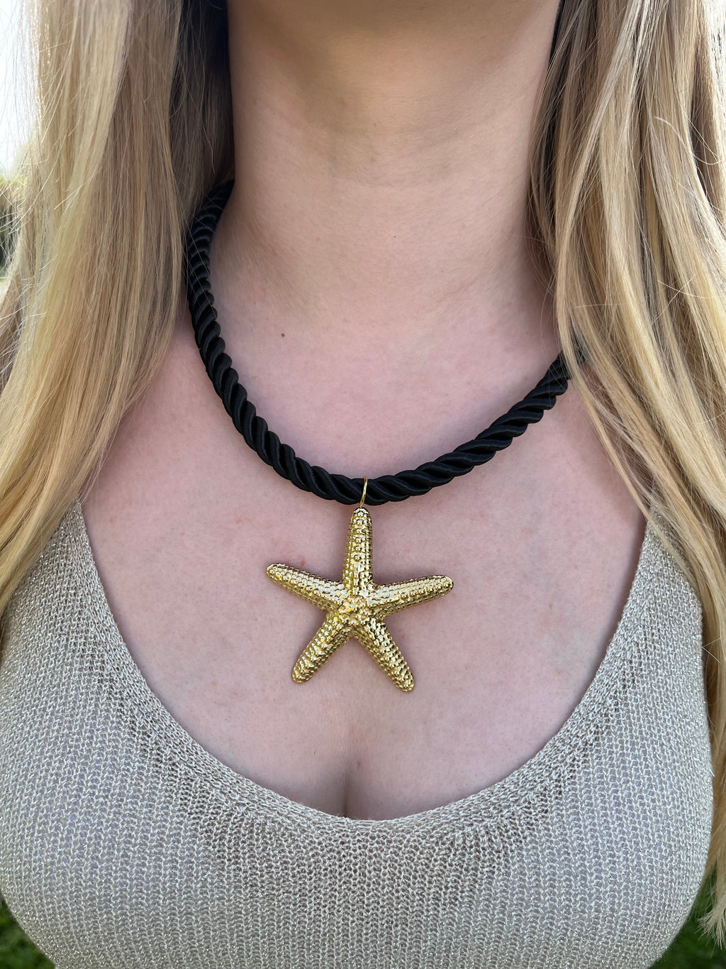 Océane - Collier étoile de mer Lily Blue