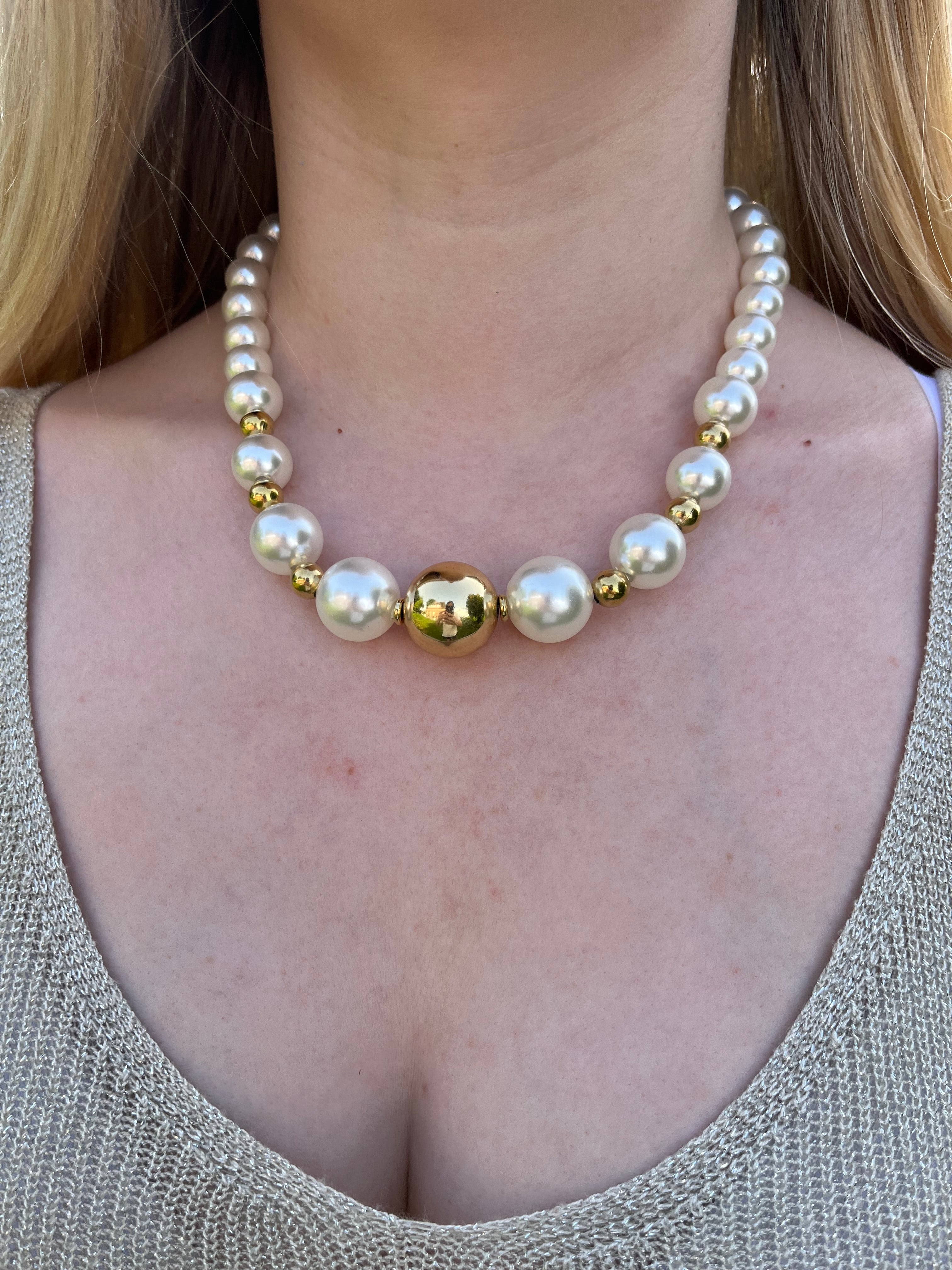 Perle - Collier de perles Lily Blue