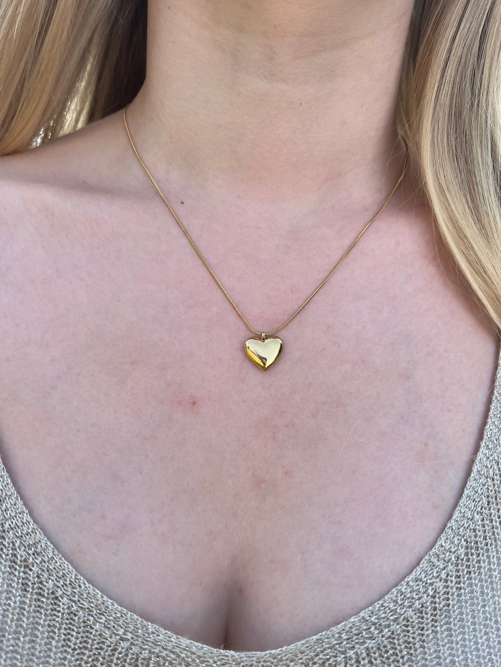Lou - Collier cœur Lily Blue