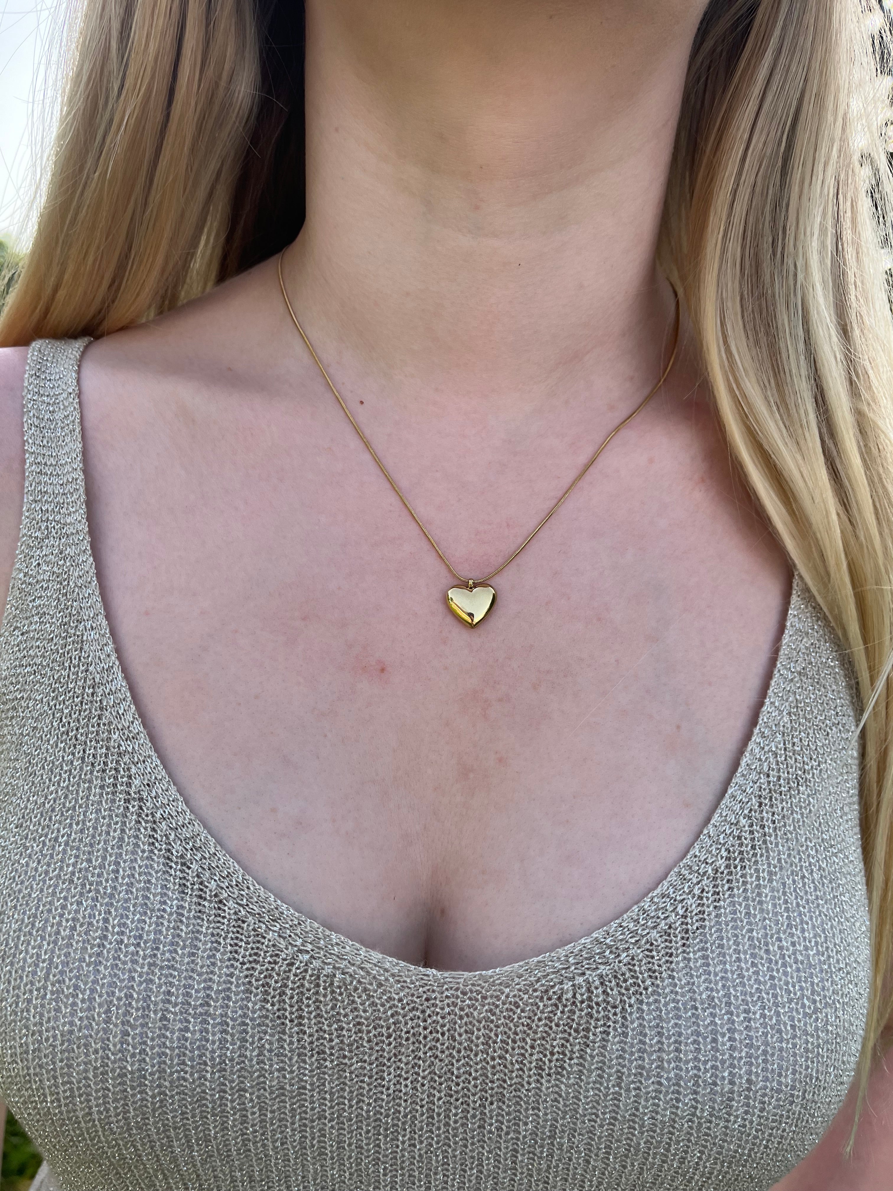 Lou - Collier cœur Lily Blue