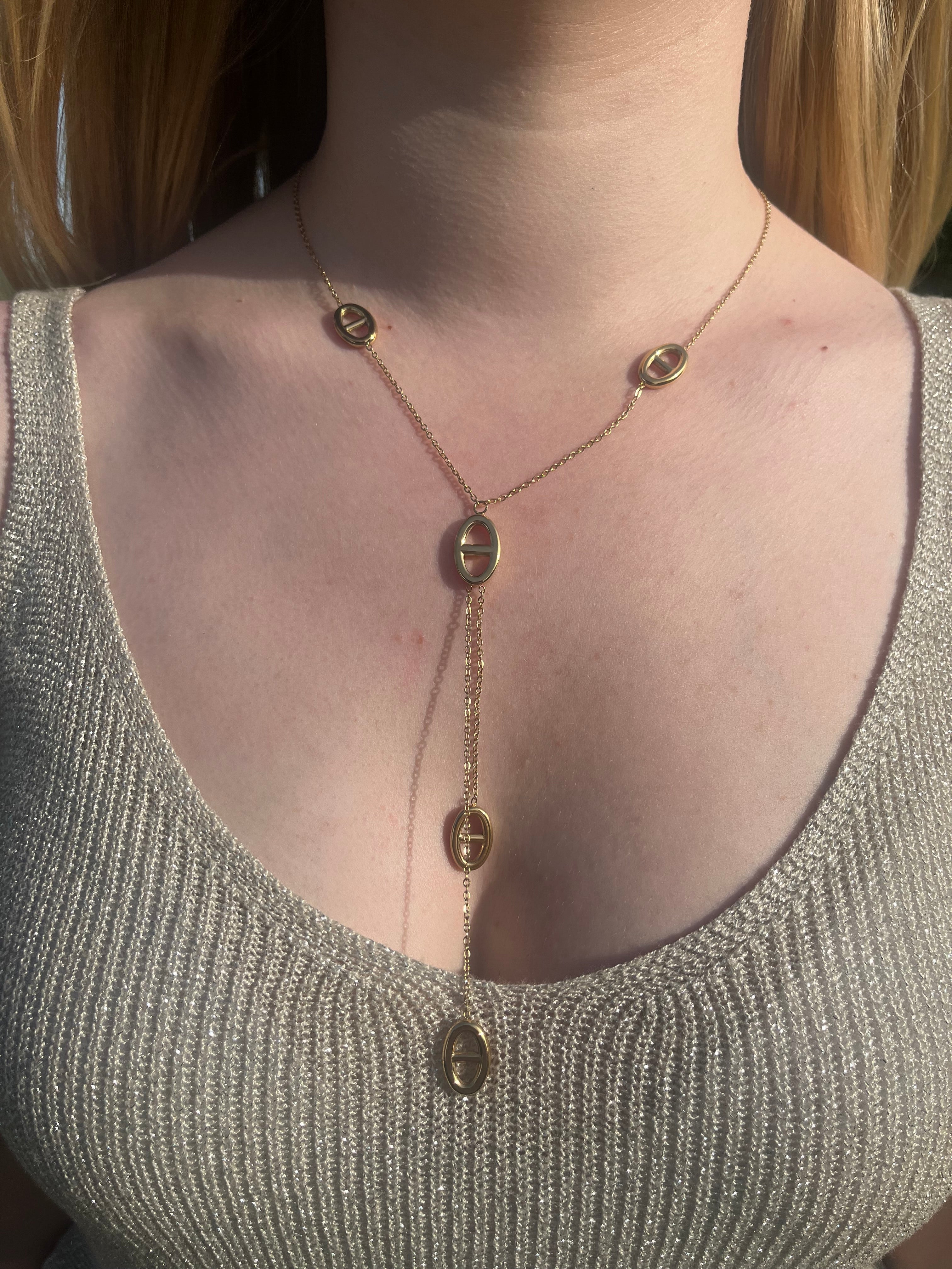 Vanina - Collier acier Lily Blue