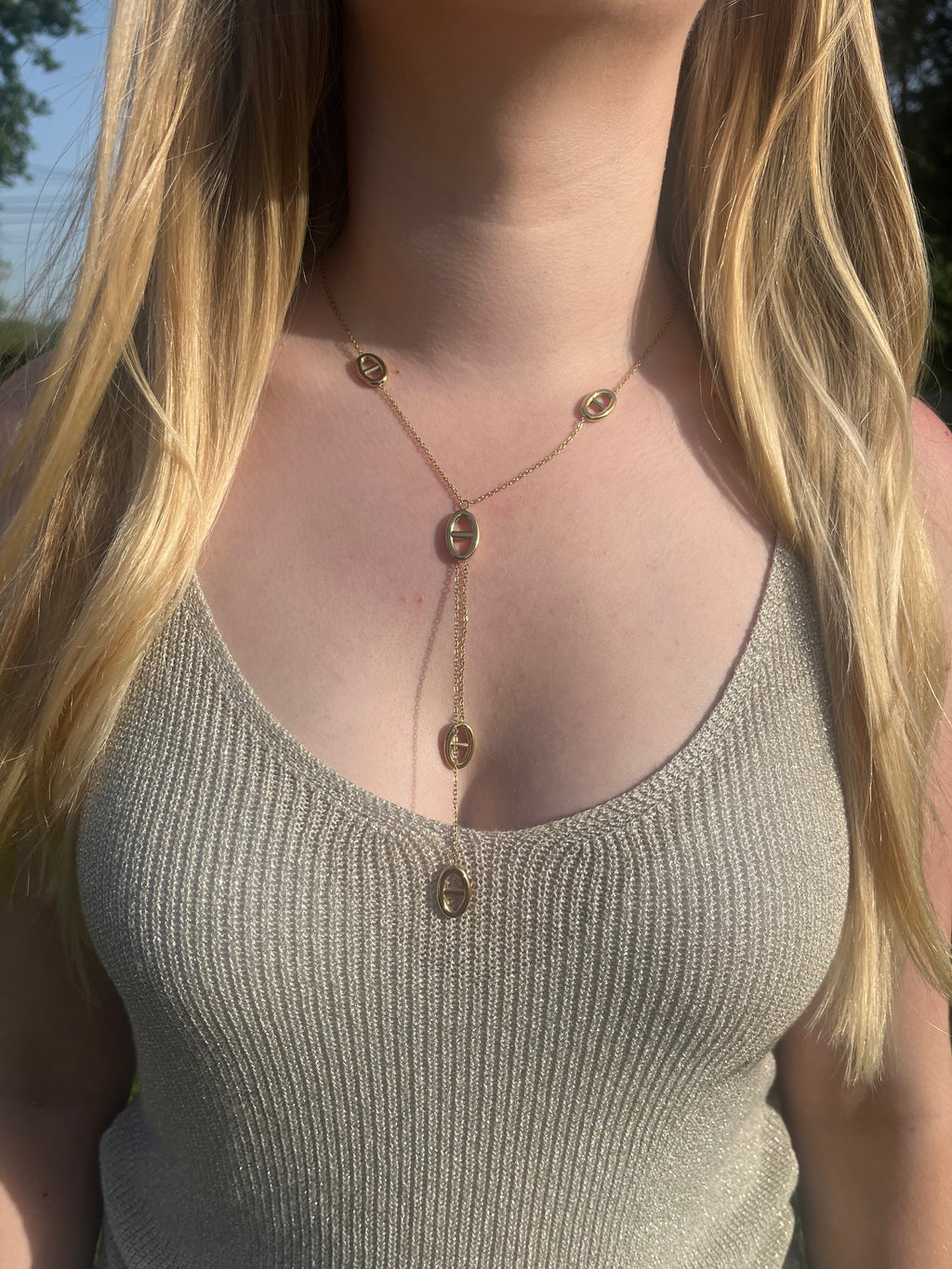 Vanina - Collier acier Lily Blue