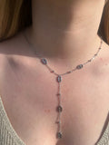 Léopoldine - Collier acier Lily Blue