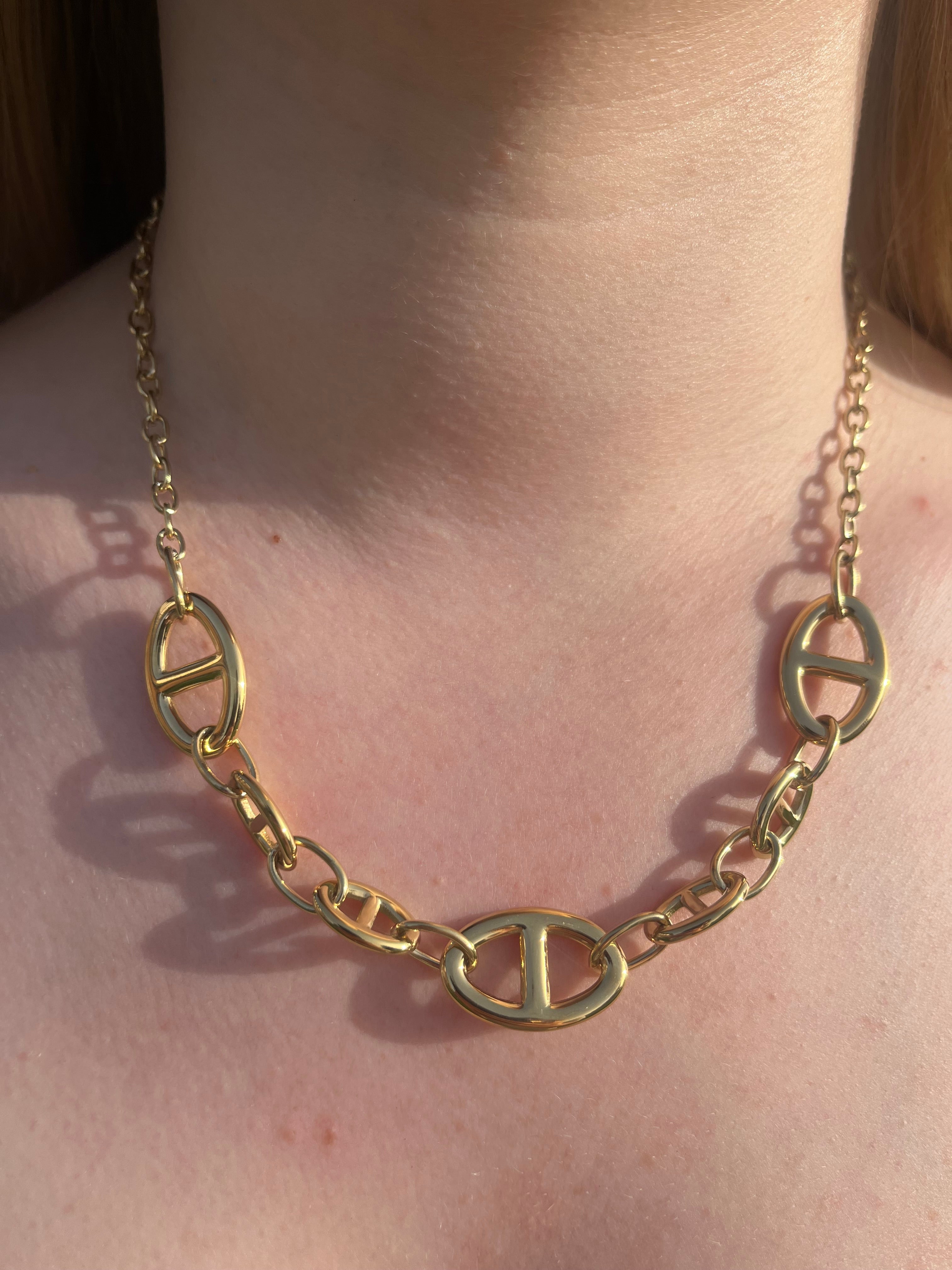 Romane - Collier acier Lily Blue