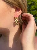 Candice - Boucles d'oreilles acier Lily Blue