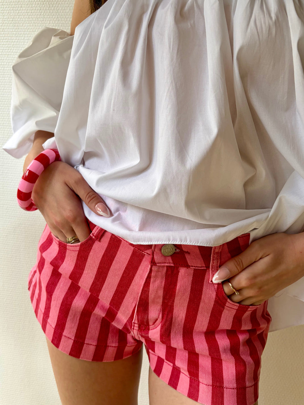 Liv - Short à rayures Lily Blue