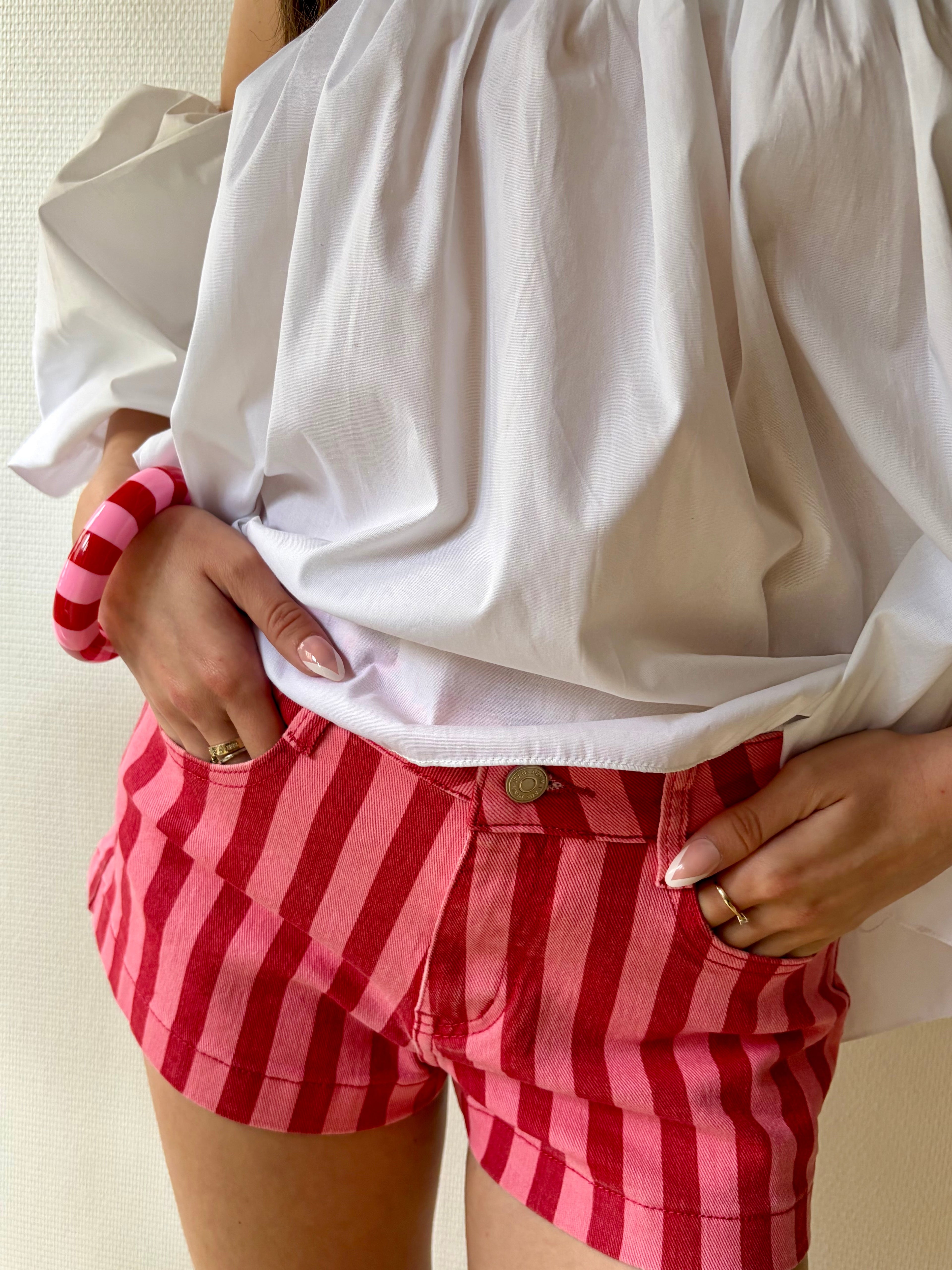 Liv - Short à rayures Lily Blue