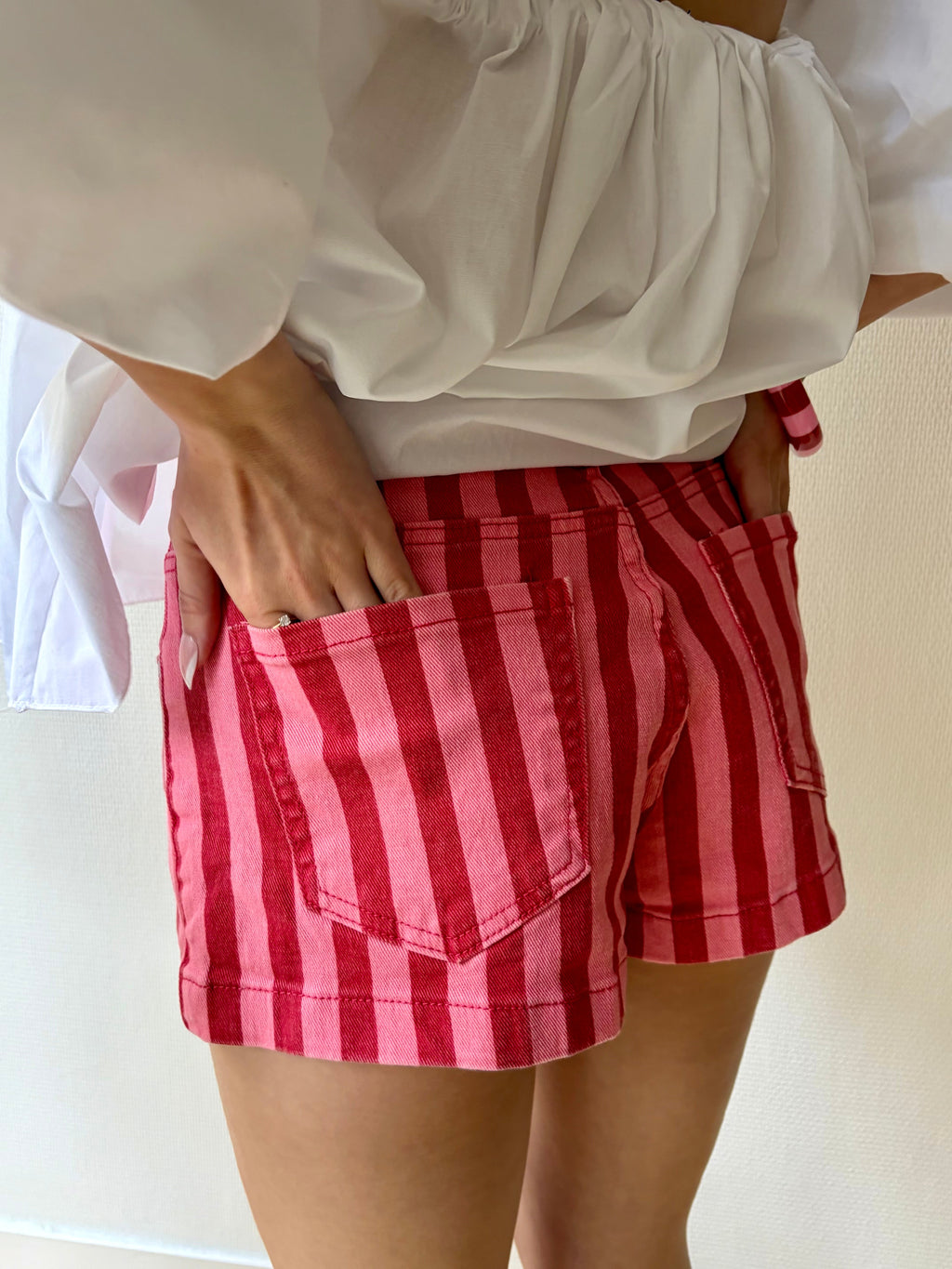 Liv - Short à rayures Lily Blue