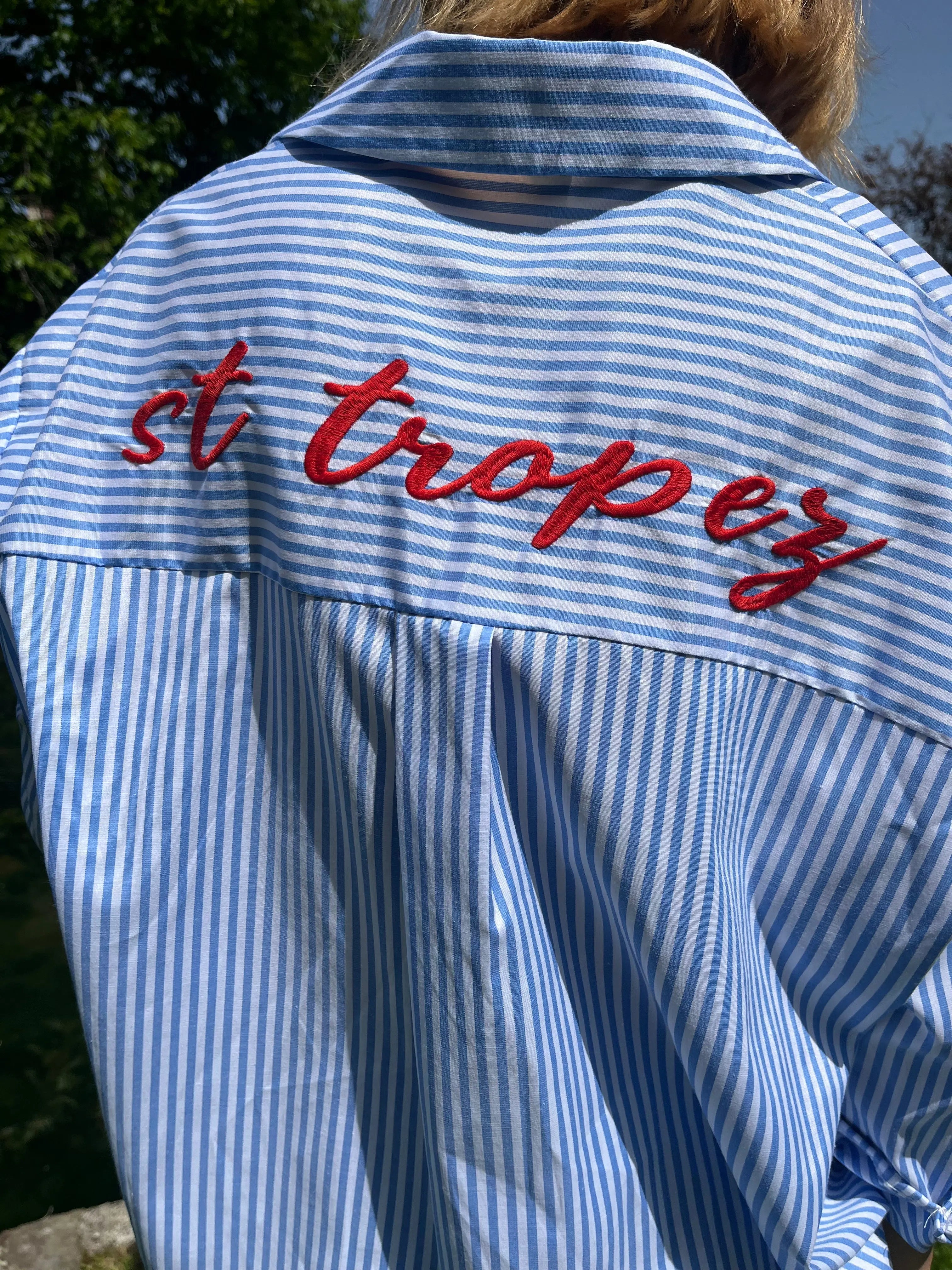 Chemise Saint Topez Lily Blue