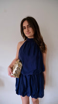 Eva - Sac tressé doré Lily Blue