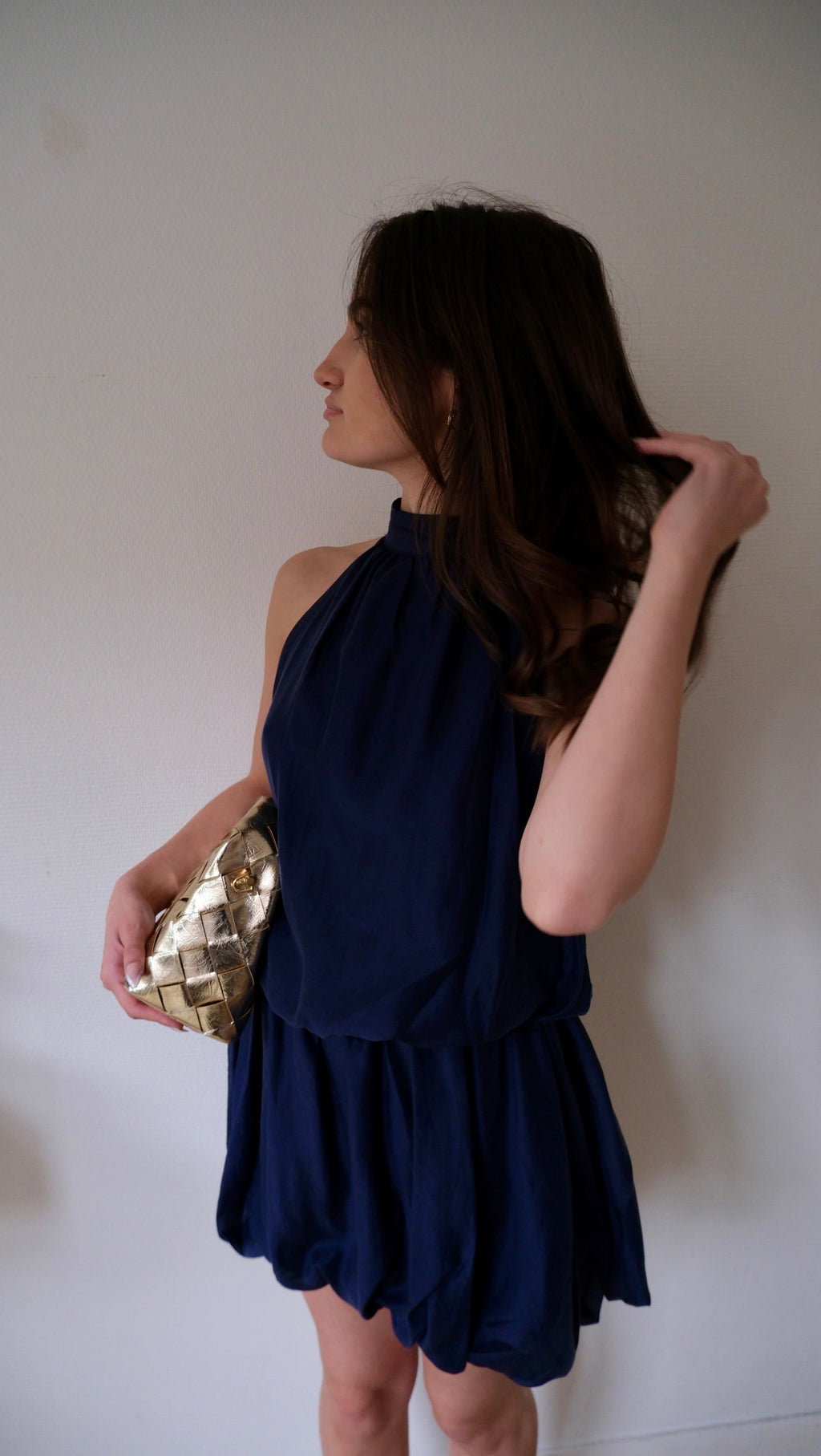 Anne - Robe courte Lily Blue